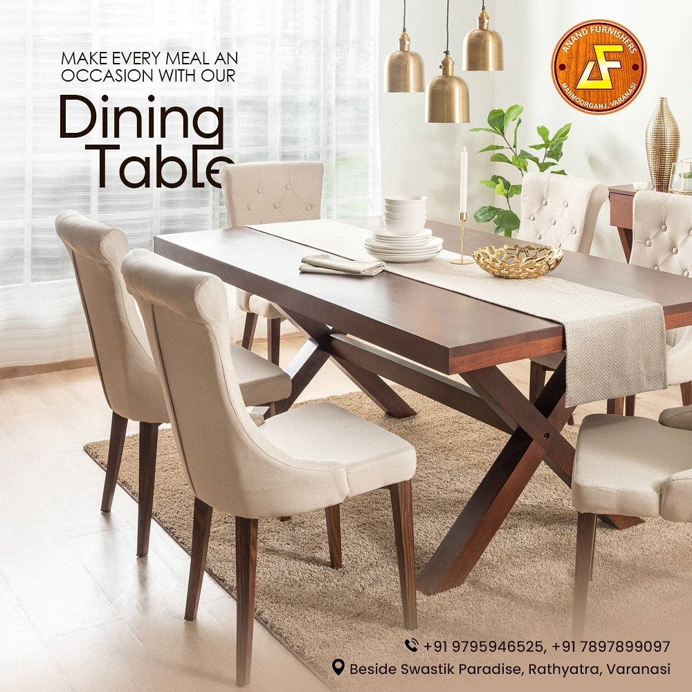 Discover the Best Dining Furniture in Varanasi at Anand Furnishers 1 Discover the Best Dining Furniture in Varanasi at Anand Furnishers