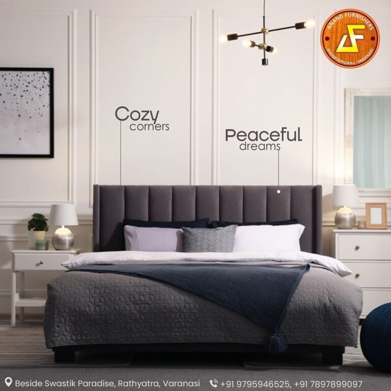 Elevate Your Home with Stylish Bedroom Furniture from Anand Furnishers