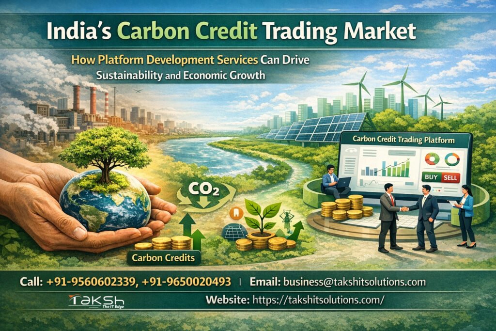 Carbon Credit Trading Platform Development Company || Taksh IT Solutions Private Limited