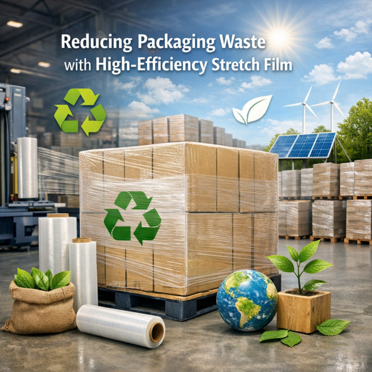 Les meilleures solutions d’emballage avec film étirable pour les industries manufacturières