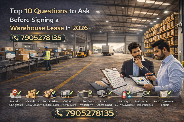Questions You Should Must Ask Before Signing a Warehouse For Lease in 2026
