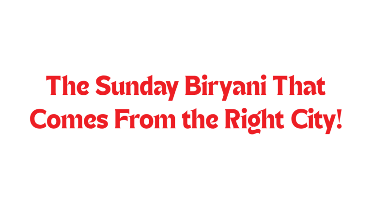 Why Sunday Biryani in Bengaluru Now Comes Directly From Hyderabad