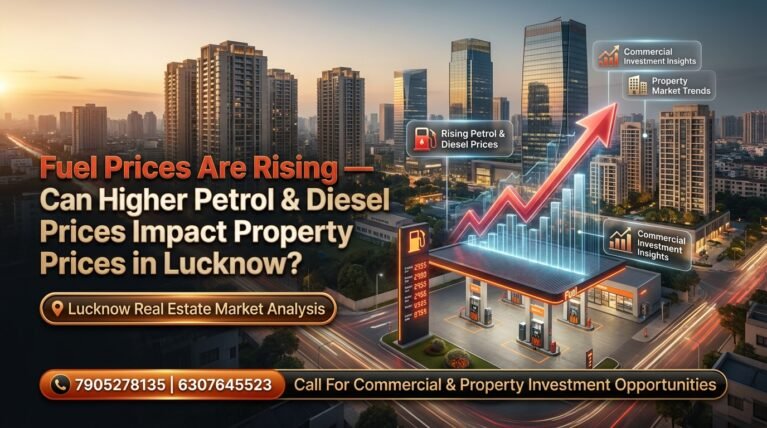 Petrol at Rs. 100 Plus — How Is It Changing Property Decisions in Lucknow?