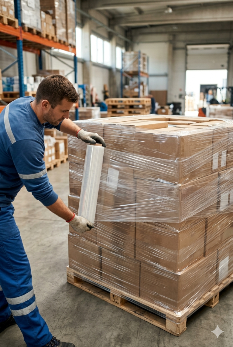 How Stretch Film Prevents Moisture and Dust Damage