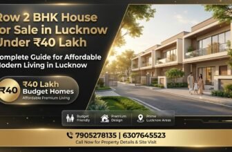 2 BHK Row House in Lucknow Under 40 Lakh — Why This Is One of the Best Small Investment Properties in 2026