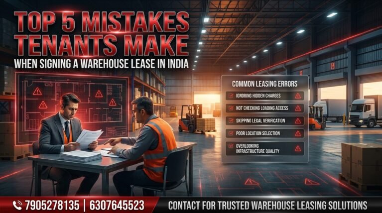 Warehouse Lease in Lucknow: 5 Things Tenants Get Wrong and How to Avoid Them