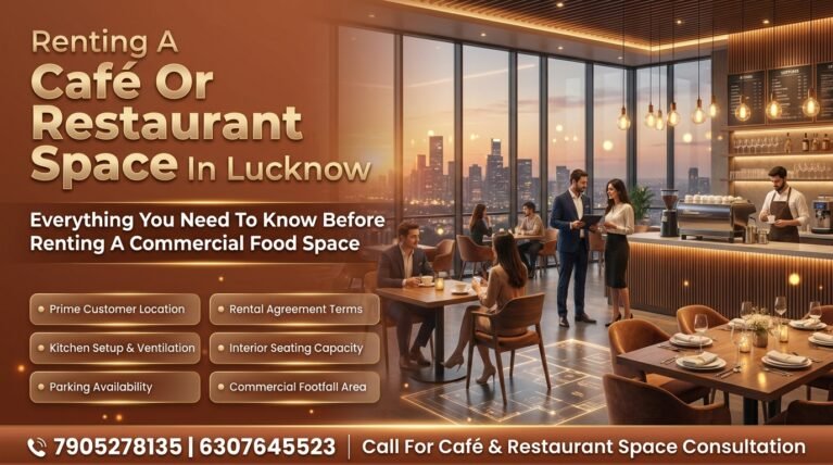 Opening Your First Cafe or Restaurant in Lucknow? Here Is an Honest Guide to Finding and Renting the Right Space