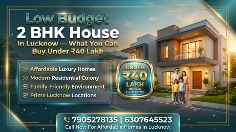 Renting vs Buying a 2 BHK in Lucknow — The Real Numbers for 2026