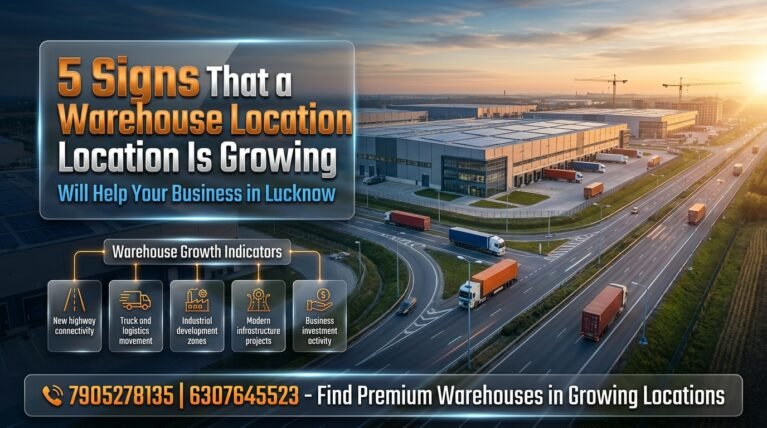 What Makes a Warehouse Location Good for Business Growth in Lucknow: 5 Things to Look For