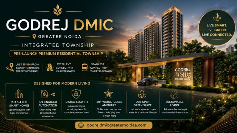 Godrej DMIC Greater Noida: Where Modern Living Meets Future Growth