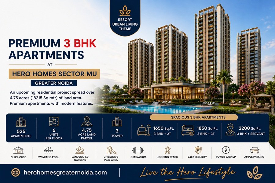 Hero Homes Sector MU
