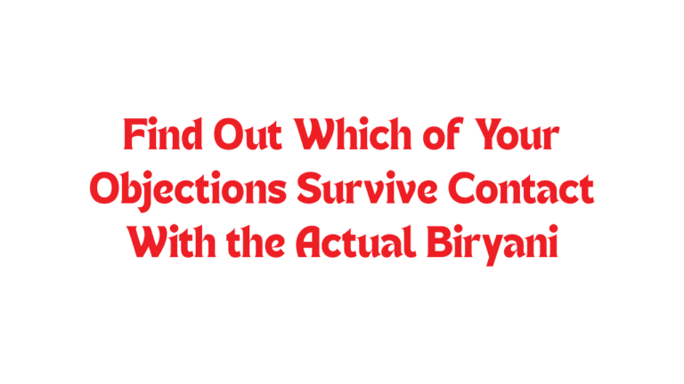 What Happened When a Food Sceptic Placed Their First Intercity Hyderabadi Order