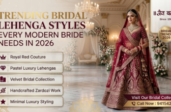 Bridal Lehenga Colour Trends Every Modern Bride Needs to Know in 2026