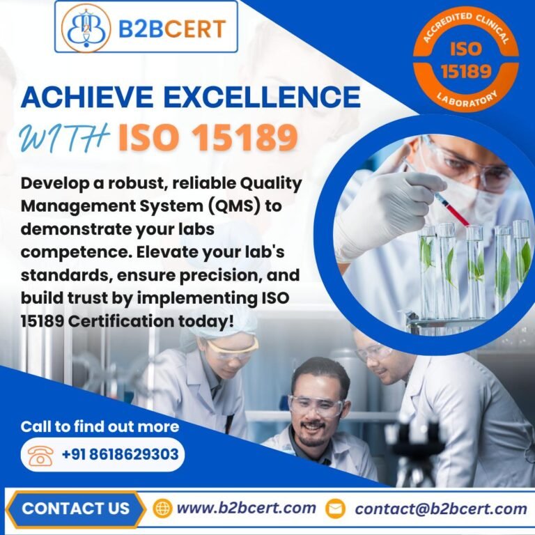 ISO 15189 Consultants and Medical Laboratory Quality Services
