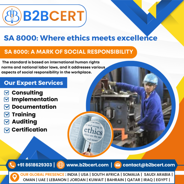 SA 8000 Social Accountability Certification in Houston