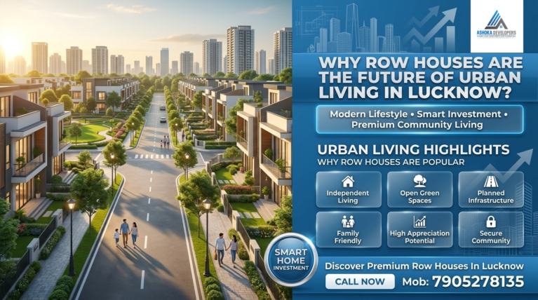 Row Houses vs Apartments — What Lucknow’s Growing Professional Class Should Know