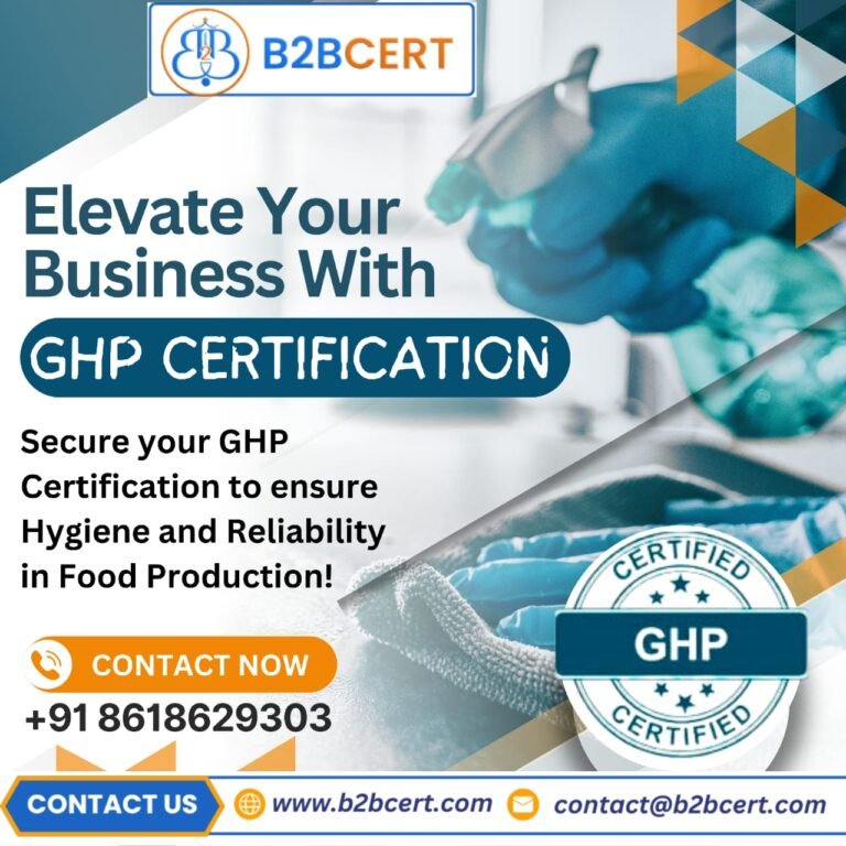 GHP Certification in Texas Strengthening Food Hygiene Practices for Safety Compliance