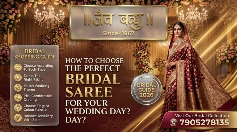 Choosing Your Bridal Saree by Body Type: A Practical Guide