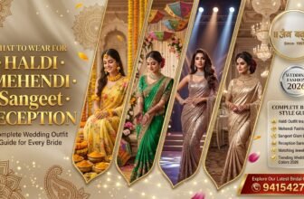 Fabric Guide for Haldi, Mehendi, Sangeet & Reception: What to Wear and Why
