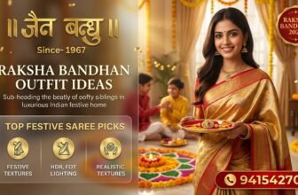 The Best Saree Fabrics for Raksha Bandhan: Staying Cool and Festive in August  2026
