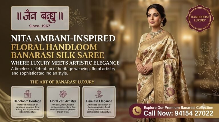 How to Choose the Best Saree Shop in Lucknow for Your Next Banarasi Silk Purchase