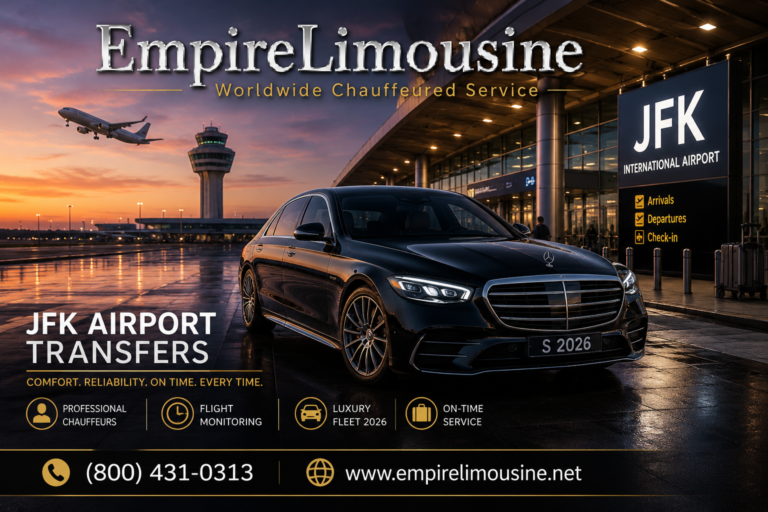 JFK Airport Transfers: A Comfortable Way to Travel to and From New York