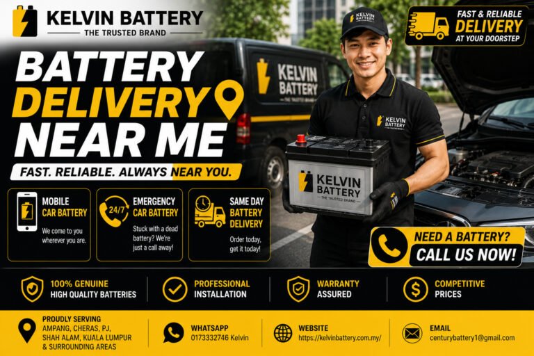 Quick Battery Delivery and Installation Near Me