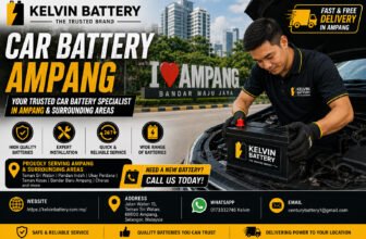 Reliable Car Battery Replacement in Ampang