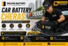 Car Battery Replacement and Delivery in Cheras