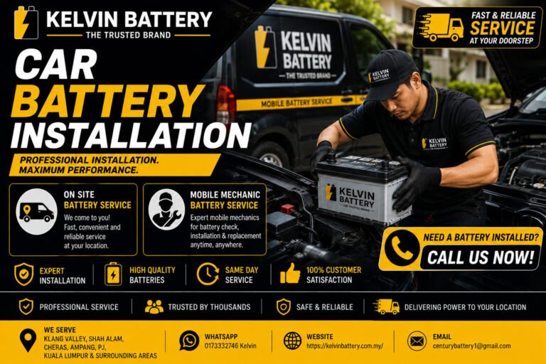 Professional Car Battery Installation Near You