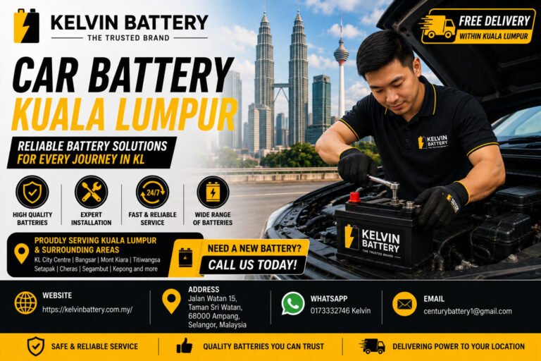 Mobile Car Battery Service in Kuala Lumpur