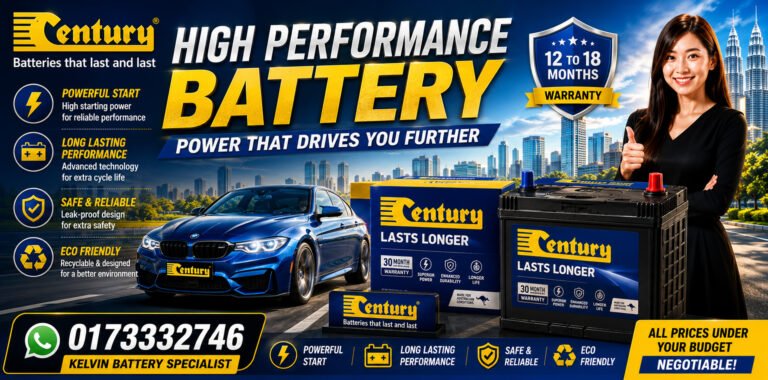 Century Car Battery Replacement and Installation
