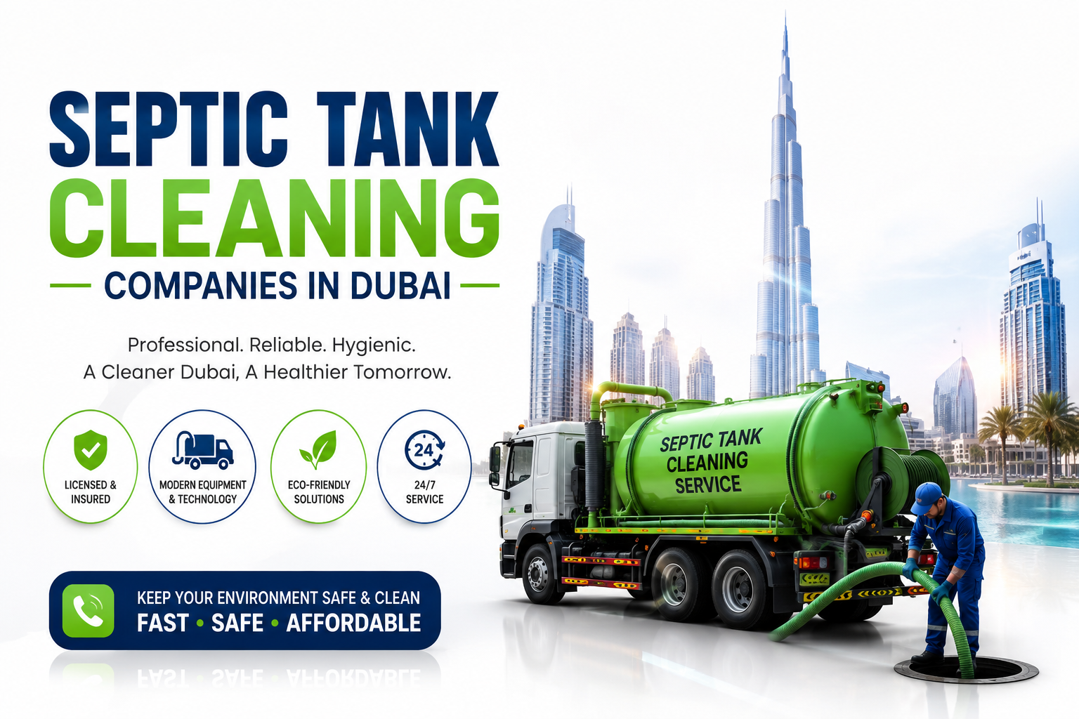 Septic Tank Cleaning Companies in Dubai