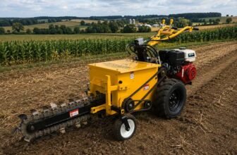 Dhruva 100 Walk-Behind Trencher – Compact Power for Utility, Farm and Solar Projects