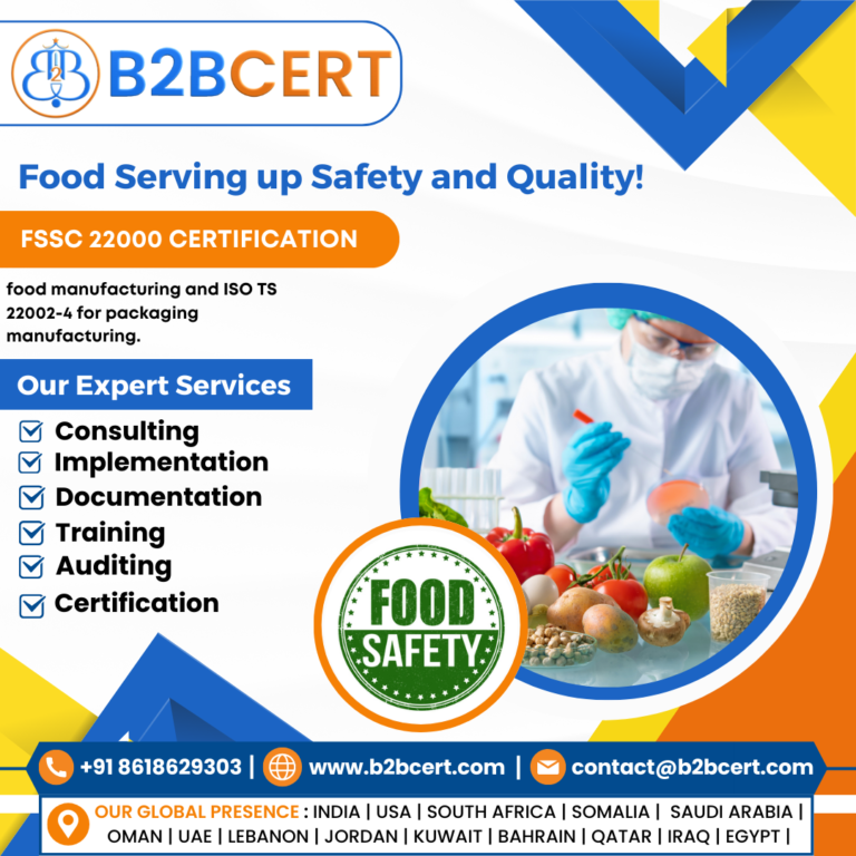 FSSC 22000 Certification in Texas Strengthening Food Safety and Supply Chain Controls