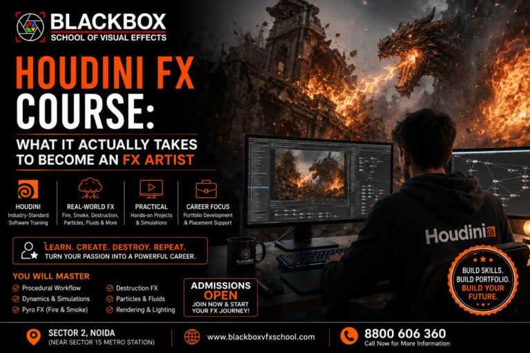 Houdini FX Course: What It Actually Takes to Become an FX Artist