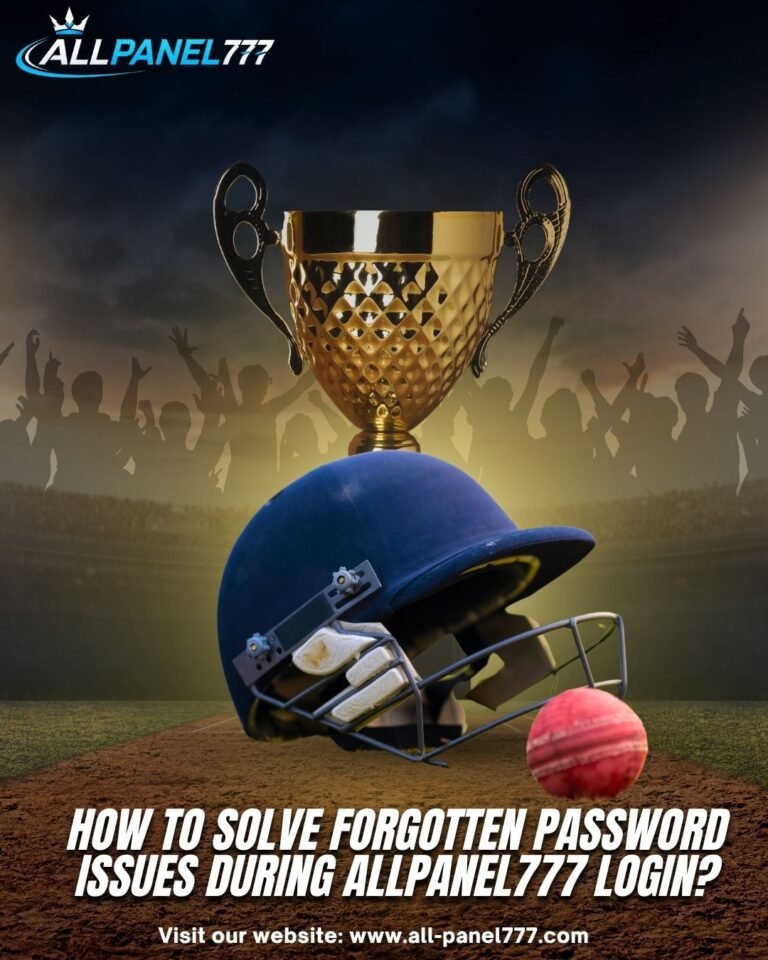 How to Solve Forgotten Password Issues During allpanel777 login