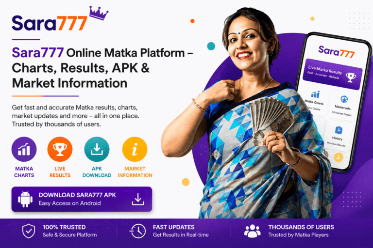 Sara777 Online Platform – Charts, Results, Updates & APK Download