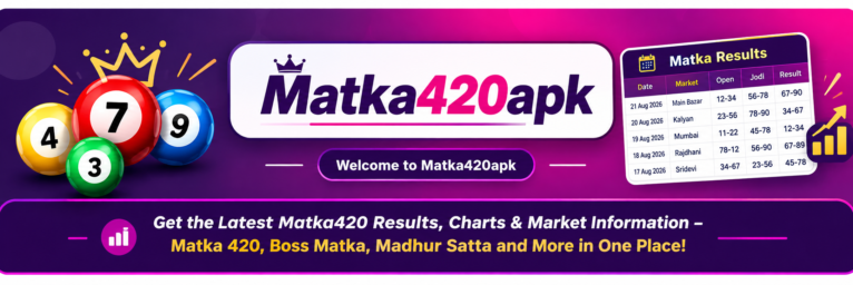 Matka420apk – Matka 420 Results