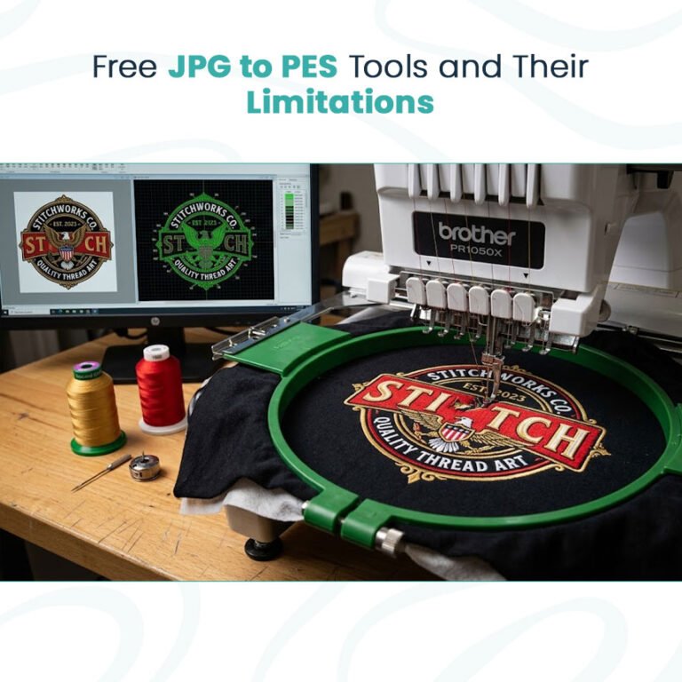 Free JPG to PES Tools and Their Limitations