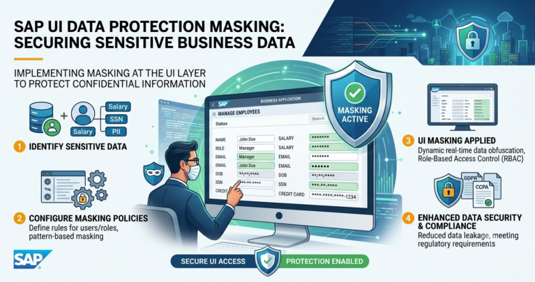SAP UI Data Protection Masking Protects Sensitive Business Data