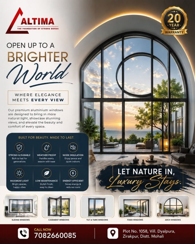 Old Wooden Windows vs uPVC: What Zirakpur Homeowners Are Switching To