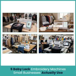 5 Baby Lock Embroidery Machines Small Businesses Actually Use