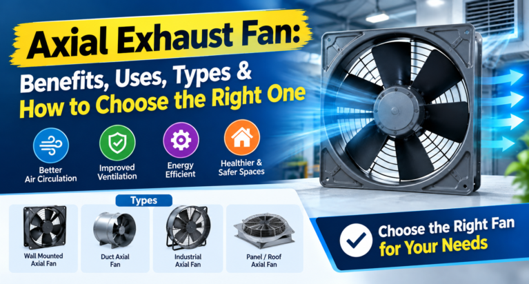 Axial Exhaust Fan: Benefits, Uses, Types & How to Choose the Right One