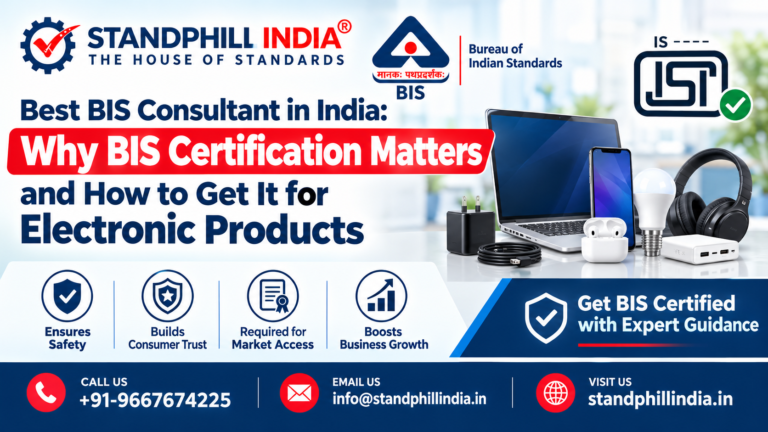 Best BIS Consultant in India: Why BIS Certification Matters and How to Get It for Electronic Products