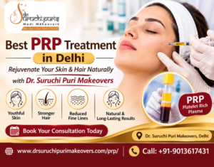 Best PRP Treatment in Delhi – Dr. Suruchi Puri