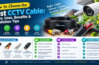 How to Choose the Best CCTV Cable: Types, Uses, Benefits & Installation Tips
