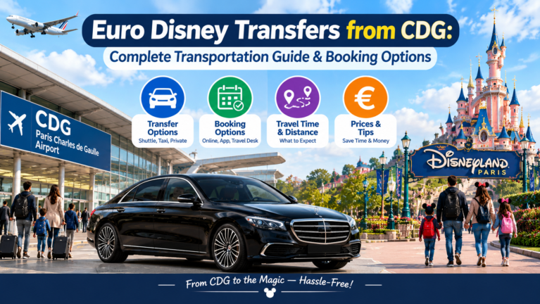 Euro Disney Transfers from CDG: Complete Transportation Guide & Booking Options