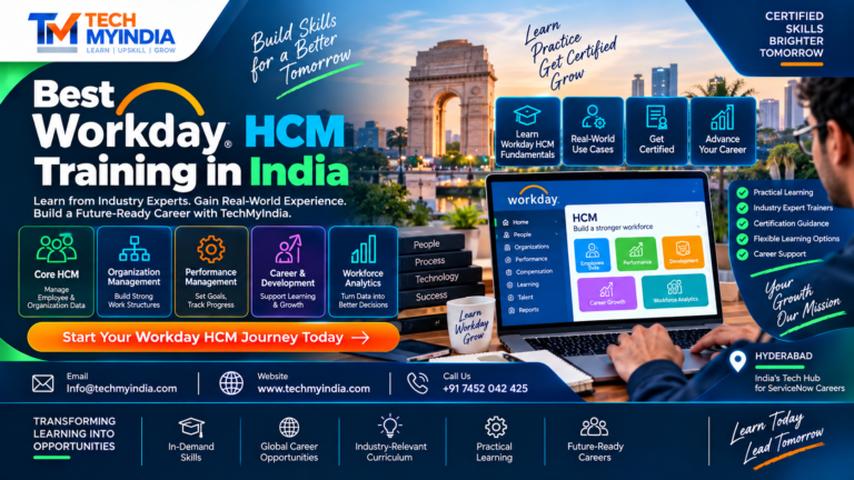 Best Workday HCM Training in India