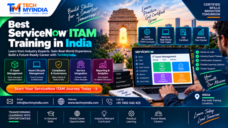 Best ServiceNow ITAM Training in India To Know About Asset Lifecycle